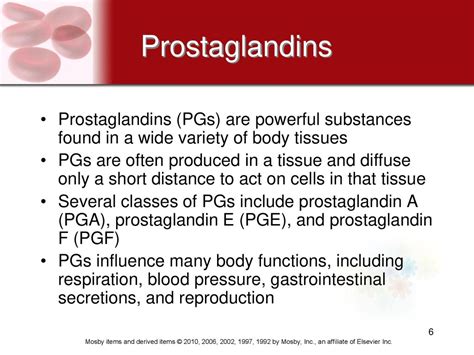 describe how prostaglandins are similar to hormones